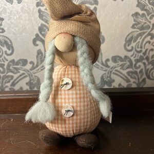 New Gnome Plush with Braided Hair